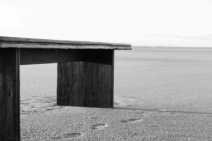 table burn baby burn, made with old burnt wood